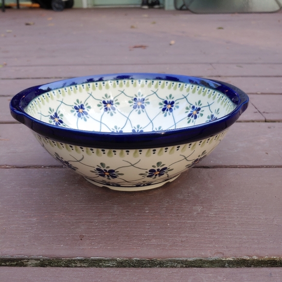 Polish Pottery Colander - Picture 3 of 3